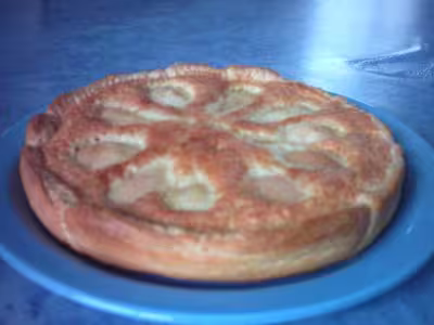 Tarte aux poires et amande