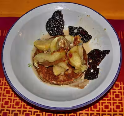 Recette Thermomix: Blinis à la farine de châtaignes