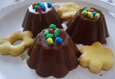 Recette Thermomix: Petits flans chocolat, gingembre