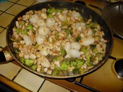 Escalopes de dinde aux litchis