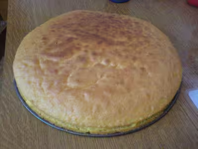 Génoise à la crème pâtissière