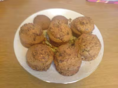 Muffins aux pépites de chocolat et noix de coco
