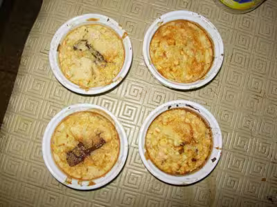 Muffins pommes, noix de coco