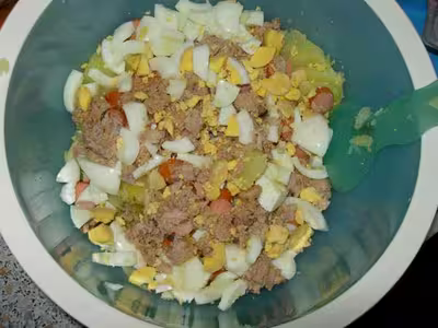 Salade de pommes de terre aux saucisses de Strasbourg