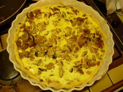 Tarte façon basquaise par malilounette