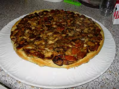 Tarte tatin aux cèpes