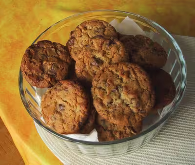 Cookies chocolat noisettes