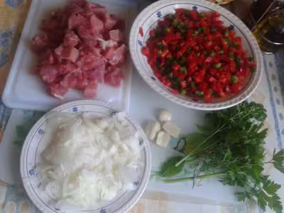 Axoa de veau au piment d'Espelette