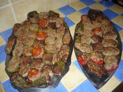 Petits Farcis Niçois aux Légumes et Boeuf
