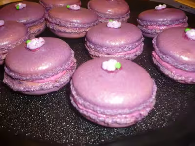 Ganache à la violette