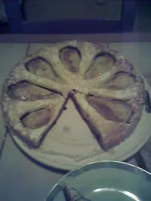 Tarte poires chocolat