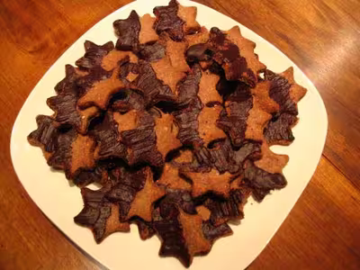 Petits Gâteaux : Etoiles Chocolatées