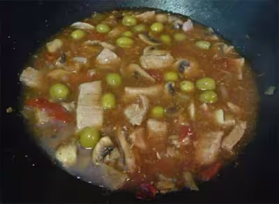 Veau aux olives