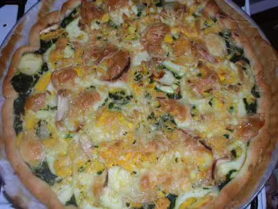Tarte aux épinards