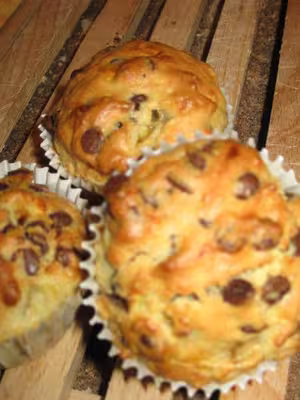 Muffins choco, bananes par Anabel02