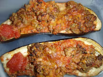 Aubergines farcies (photo) par Sophie21