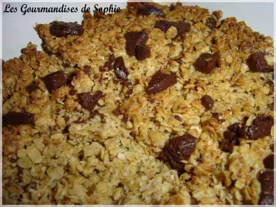 Barres au muesli et aux abricots secs