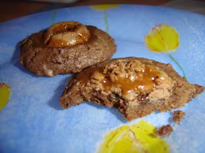 Cookies au chocolat et au caramel