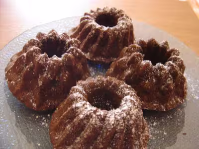 Gâteaux au chocolat et au beurre salé