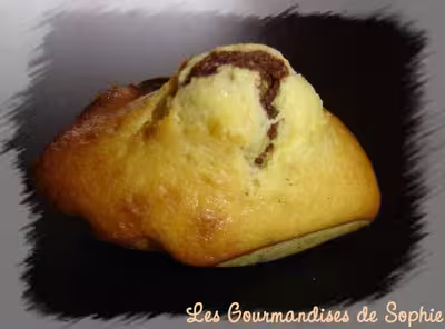 Madeleines marbrées, avec une belle bosse ! par Sophie21