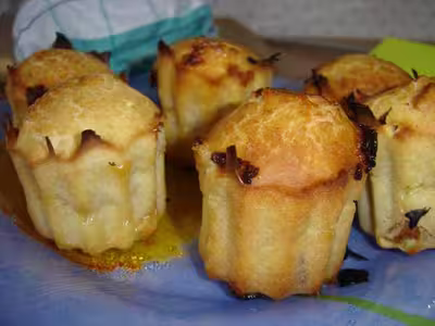 Muffins de Charlotte chocolat banane