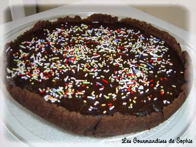 Tarte tout chocolat