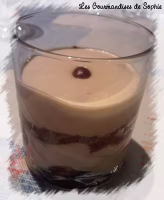 Verrines de tiramisu café-chocolat