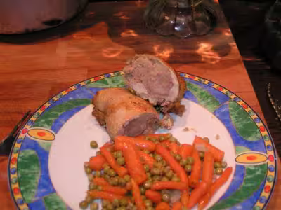 Cuisses de poulet farcies