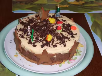 Délicieux entremet poire chocolat par karinette55