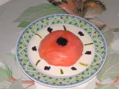 Bavarois de saumon