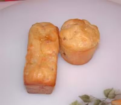 Mini cakes bacon et maroille