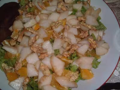 Salade de fruits à la vinaigrette