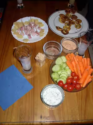 Recette WW : Apéritif dinatoire