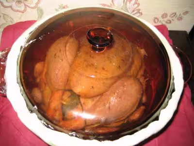 Poulet aux quarante gousses d'ail