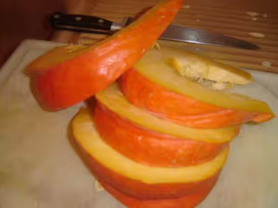 Tarte à la citrouille et au chèvre