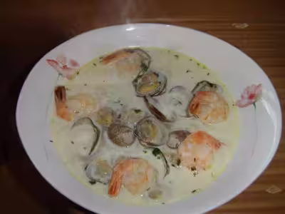 Soupe aux palourdes