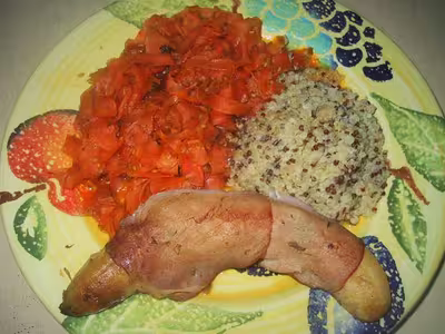 Recette WW : Banane au bacon