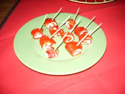 Bouchées au poivron rouge et fromage