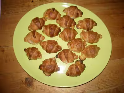 Minis croissants au fromage