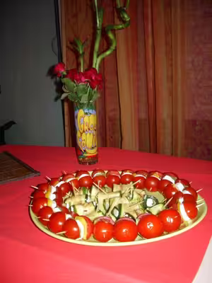 Piques aux courgettes et à la feta par Sara