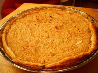 Tarte aux pommes râpées