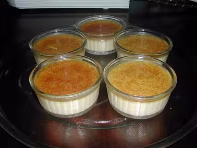 Flans au lait de coco