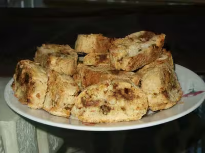 Biscottis noisettes et chocolat