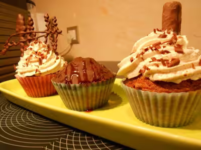 Cupcakes cappuccino