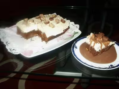Triple choc brownie crunch de trish d.