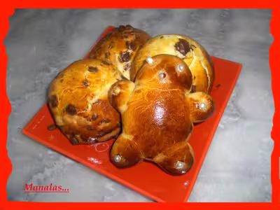 Manalas de Noël et brioches aux pépites de choco par DiamondGrills