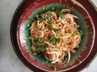 Vietnam: Salade de fleur de bananier aux crevettes