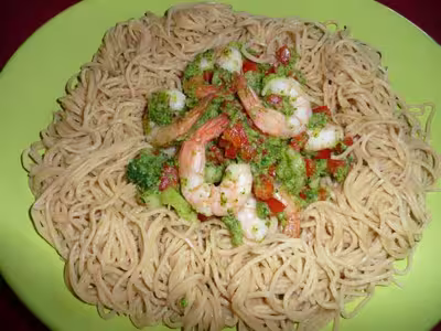 Recette WW: Crevettes sautées aux petits légumes