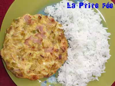 Recette WW : Flan poireau, bacon (PP)
