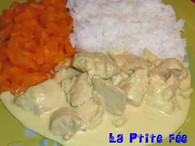 Recette WW: Poulet au lait de coco et curry (PP)
